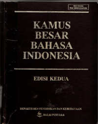 Image of KAMUS BESAR BAHASA INDONESIA