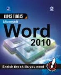 KUPAS TUNTAS MICROSOFT WORD 2010