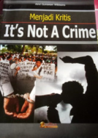 Image of MENJADI KRITIS  IT'S NOT A CRIME