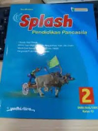 Image of SPLASH PENDIDIKAN PANCASILA SMA/MA/SMK KELAS XI 2